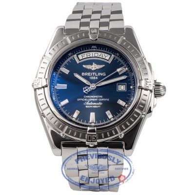 Breitling Headwind Stainless Steel Blue 